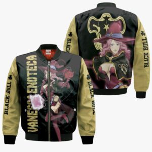 Black Bull Vanessa Hoodie Black Clover Anime Shirt 9