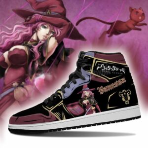 Black Bull Vanessa Shoes Black Clover Anime Sneakers 6