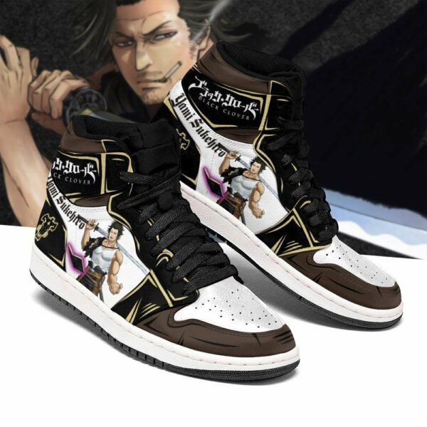 Black Bull Yami Grimore Shoes Black Clover Anime Sneakers 1