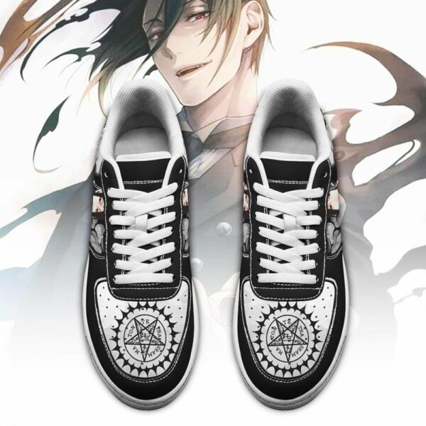 Black Butler Sneakers Sebastian Michaelis Shoes Anime Sneakers 2