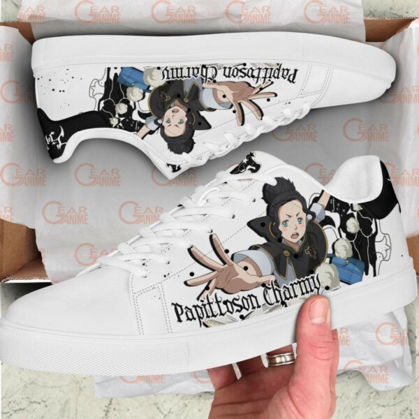 Black Clover Charmy Pappitson Skate Shoes Custom Anime Sneakers 2