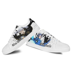 Black Clover Nozel Silva Skate Shoes Custom Anime Sneakers 6