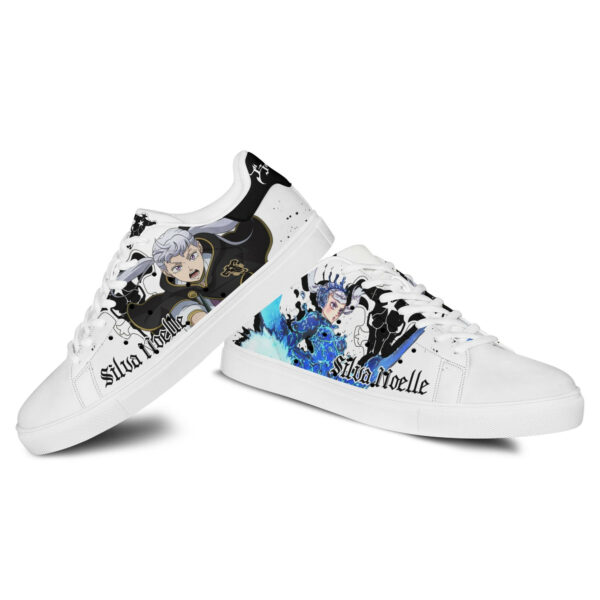Black Clover Nozel Silva Skate Shoes Custom Anime Sneakers 3