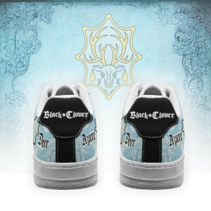 Black Clover Sneakers Magic Knights Squad Azure Deer Shoes Anime 5
