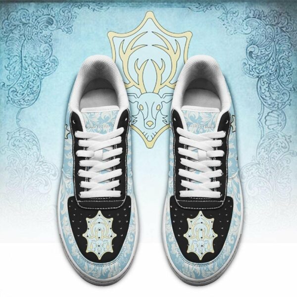 Black Clover Sneakers Magic Knights Squad Azure Deer Shoes Anime 2