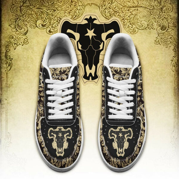 Black Clover Sneakers Magic Knights Squad Black Bull Shoes Anime 2