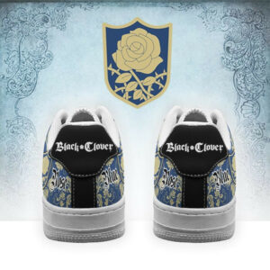 Black Clover Sneakers Magic Knights Squad Blue Rose Shoes Anime 5