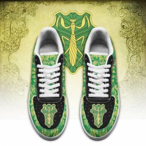 Black Clover Sneakers Magic Knights Squad Green Mantis Shoes Anime 4