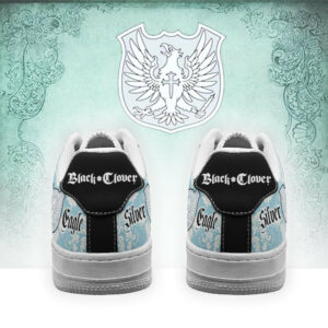 Black Clover Sneakers Magic Knights Squad Silver Eagle Shoes Anime 5