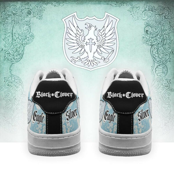 Black Clover Sneakers Magic Knights Squad Silver Eagle Shoes Anime 3