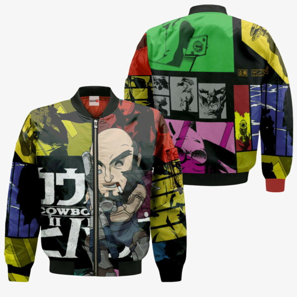 Black Jet Hoodie Custom Cowboy Bebop Anime Merch Clothes 4