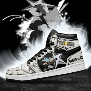 Black Star Shoes Soul Eater Custom Anime Sneakers MN11 6
