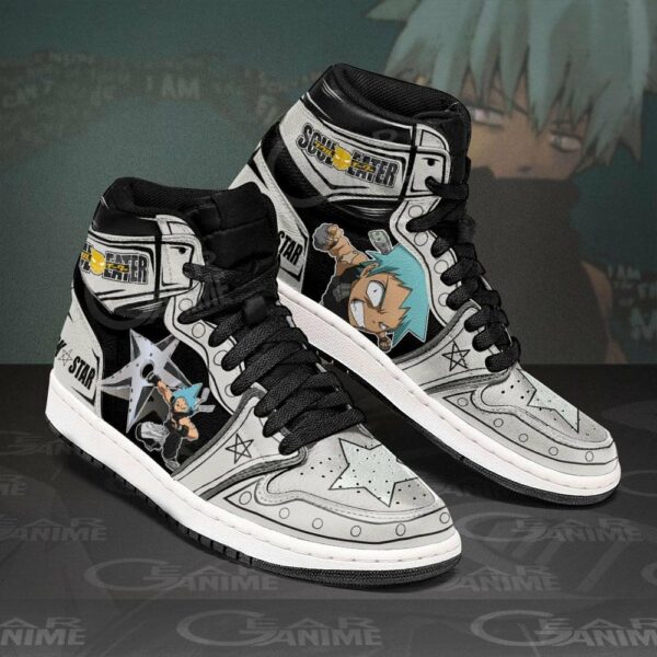 Black Star Shoes Soul Eater Custom Anime Sneakers MN11 2