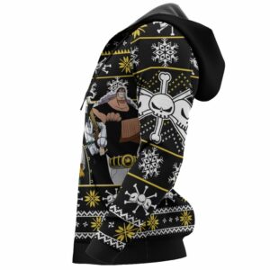 Blackbeard Pirates Ugly Christmas Sweater Custom Anime One Piece XS12 9