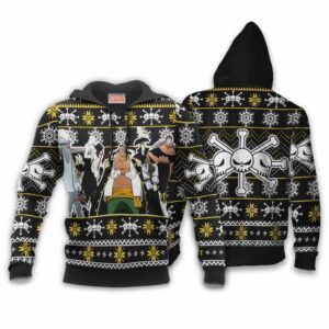 Blackbeard Pirates Ugly Christmas Sweater Custom Anime One Piece XS12 7