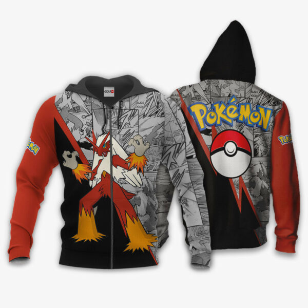 Blaziken Hoodie Custom Anime Pokemon Merch Clothes Mix Manga 1