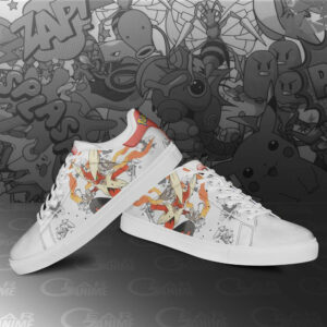 Blaziken Skate Shoes Pokemon Custom Anime Sneakers SK11 6