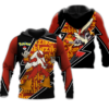 Naruto Kurama Hoodie Shirt Naruto Anime Zip Jacket 12