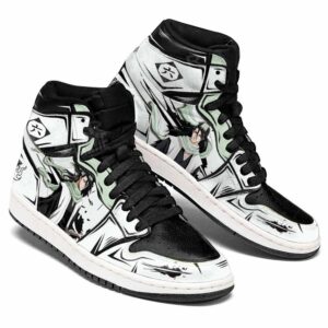 Bleach Byakuya Kuchiki Shoes Custom Anime Sneakers 6