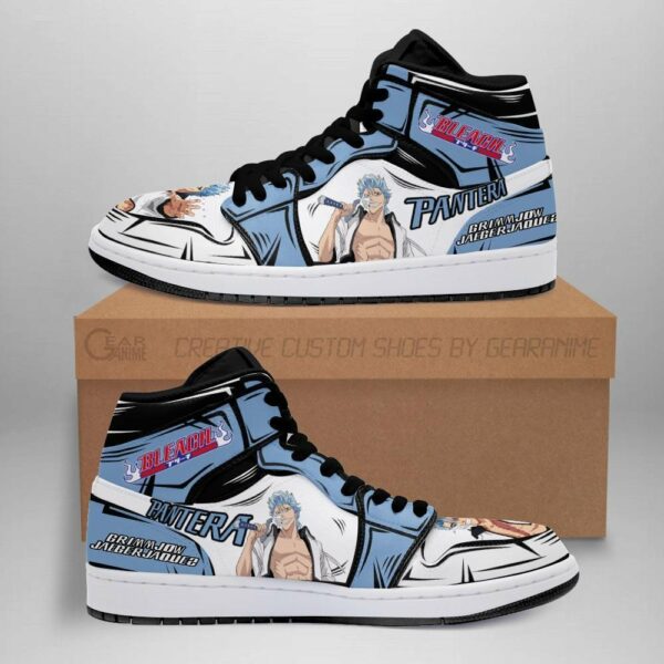 Bleach Grimmjow Anime Shoes Fan Gift Idea MN05 1