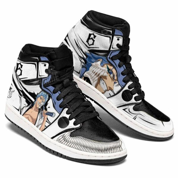 Bleach Grimmjow Jaegerjaquez Shoes Custom Anime Sneakers 3