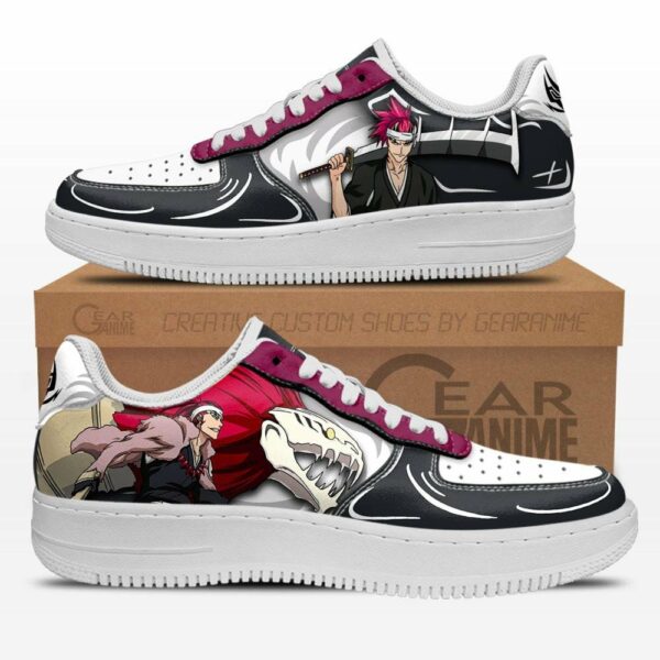 Bleach Renji Abarai Air Shoes Custom Anime Sneakers 1