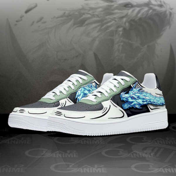 Bleach Toshiro Hitsugaya Air Shoes Custom Anime Sneakers 2