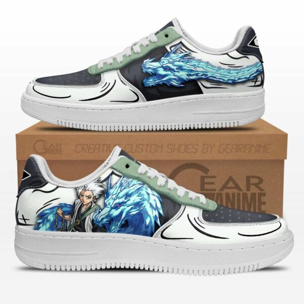 Bleach Toshiro Hitsugaya Air Shoes Custom Anime Sneakers 1