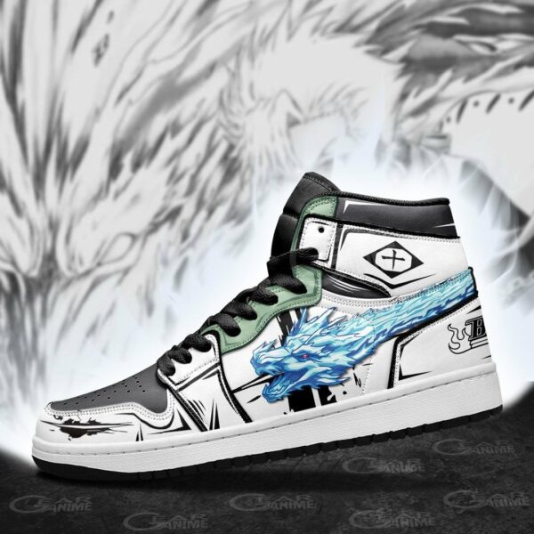 Bleach Toshiro Hitsugaya Shoes Custom Anime Sneakers 4