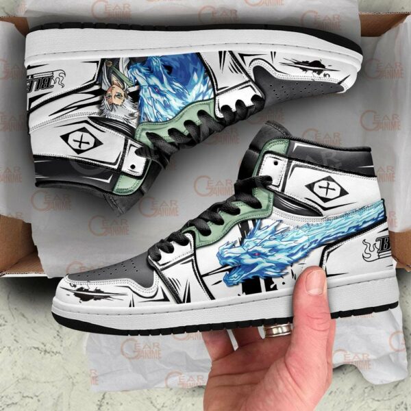 Bleach Toshiro Hitsugaya Shoes Custom Anime Sneakers 2