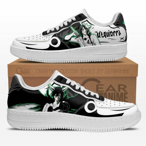 Bleach Ulquiorra Schiffer Air Shoes Custom Anime Sneakers 1