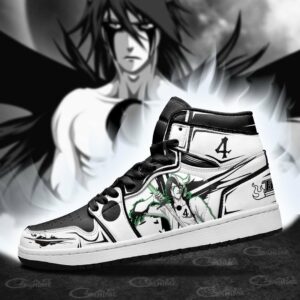 Bleach Ulquiorra Schiffer Shoes Custom Anime Sneakers 7