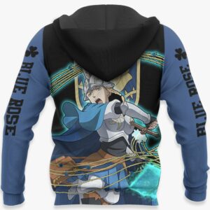 Blue Rose Charlotte Roselei Hoodie Black Clover Anime Shirt 10