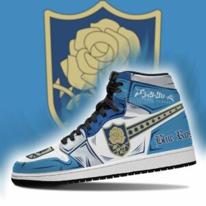 Blue Rose Magic Knight Shoes Black Clover Shoes Anime 6