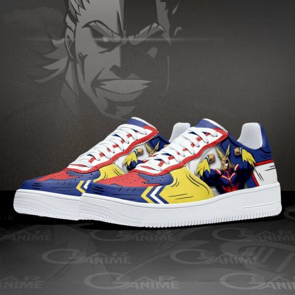 BNHA All Might Air Shoes Custom Anime My Hero Academia Sneakers 2