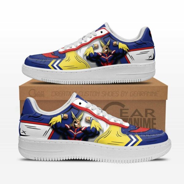 BNHA All Might Air Shoes Custom Anime My Hero Academia Sneakers 1