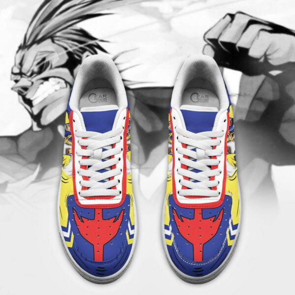 BNHA All Might Air Shoes Custom Anime My Hero Academia Sneakers 4