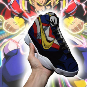 BNHA All Might Shoes Custom Anime My Hero Academia Sneakers Gift Idea 7