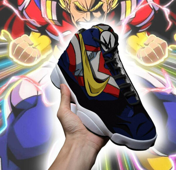 BNHA All Might Shoes Custom Anime My Hero Academia Sneakers Gift Idea 4