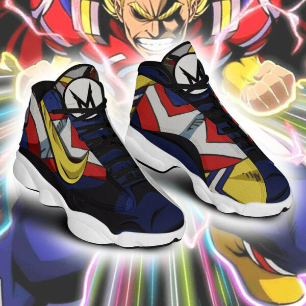 BNHA All Might Shoes Custom Anime My Hero Academia Sneakers Gift Idea 1
