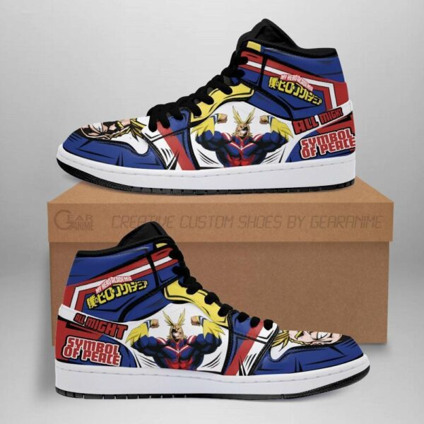 BNHA All Might Shoes Custom Anime My Hero Academia Sneakers 2