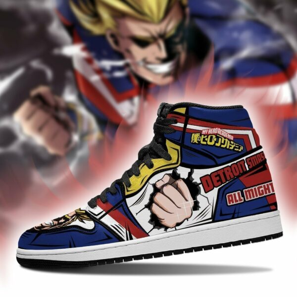 BNHA All Might Shoes Custom My Hero Academia Anime Sneakers 3