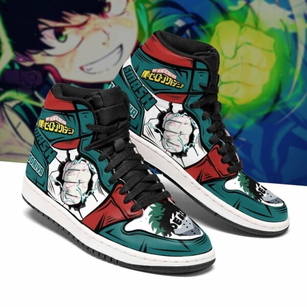 BNHA Deku Shoes Custom Izuku Midoriya My Hero Academia Anime Sneakers 1