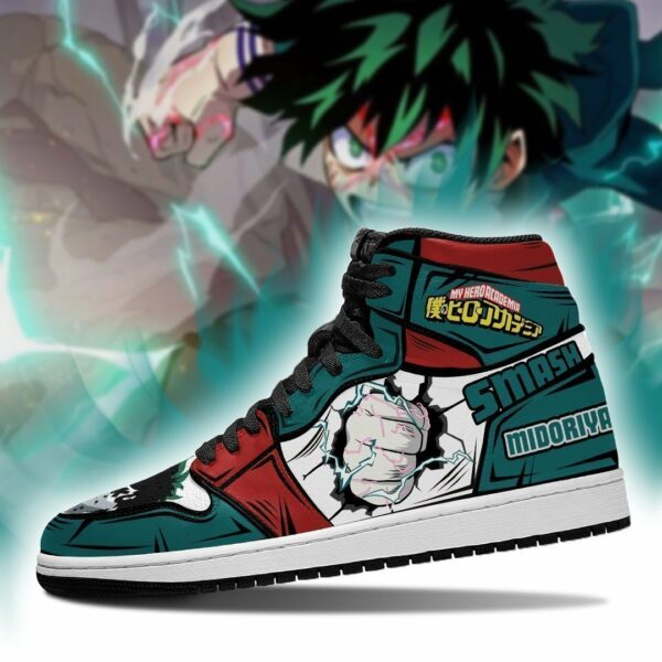 BNHA Deku Shoes Custom Izuku Midoriya My Hero Academia Anime Sneakers 3