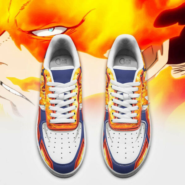 BNHA Endeavor Air Shoes Custom Anime My Hero Academia Sneakers 4