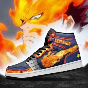BNHA Endeavor Shoes Custom Anime My Hero Academia Sneakers 7