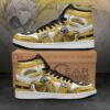 Golden Frieza Shoes Custom Dragon Ball Anime Sneakers 9