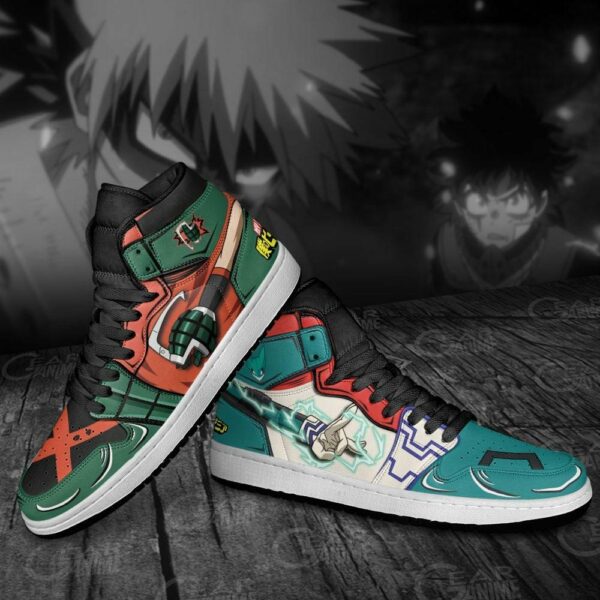 BNHA Katsuki and Deku Shoes Custom My Hero Academia Anime Sneakers 4