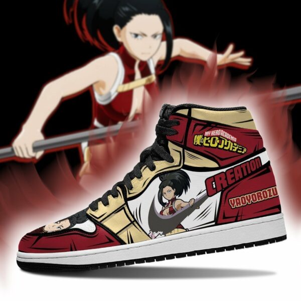 BNHA Momo Yaoyorozu Shoes Custom Anime My Hero Academia Sneakers 3