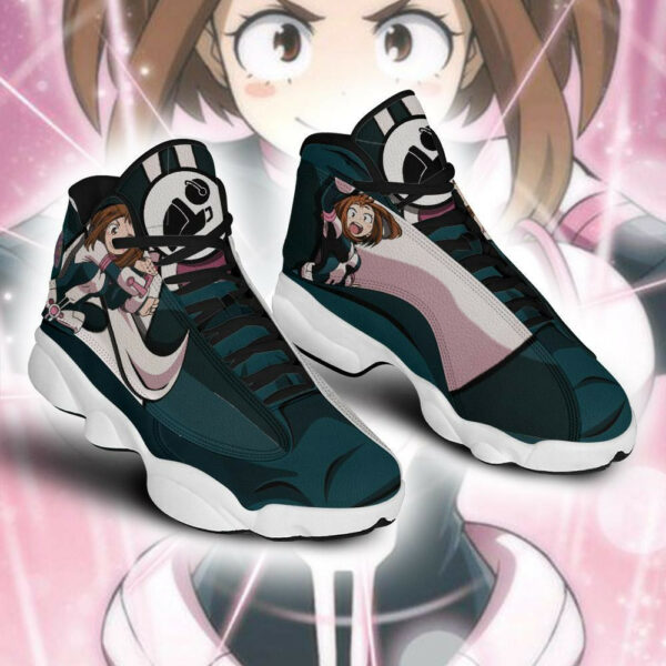 BNHA Ochako Uraraka JD13 Shoes Custom Anime My Hero Academia Sneakers 3